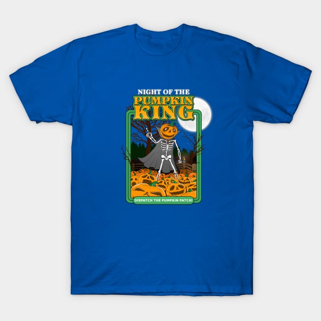 Night of the Pumpkin King T-Shirt by Justanos